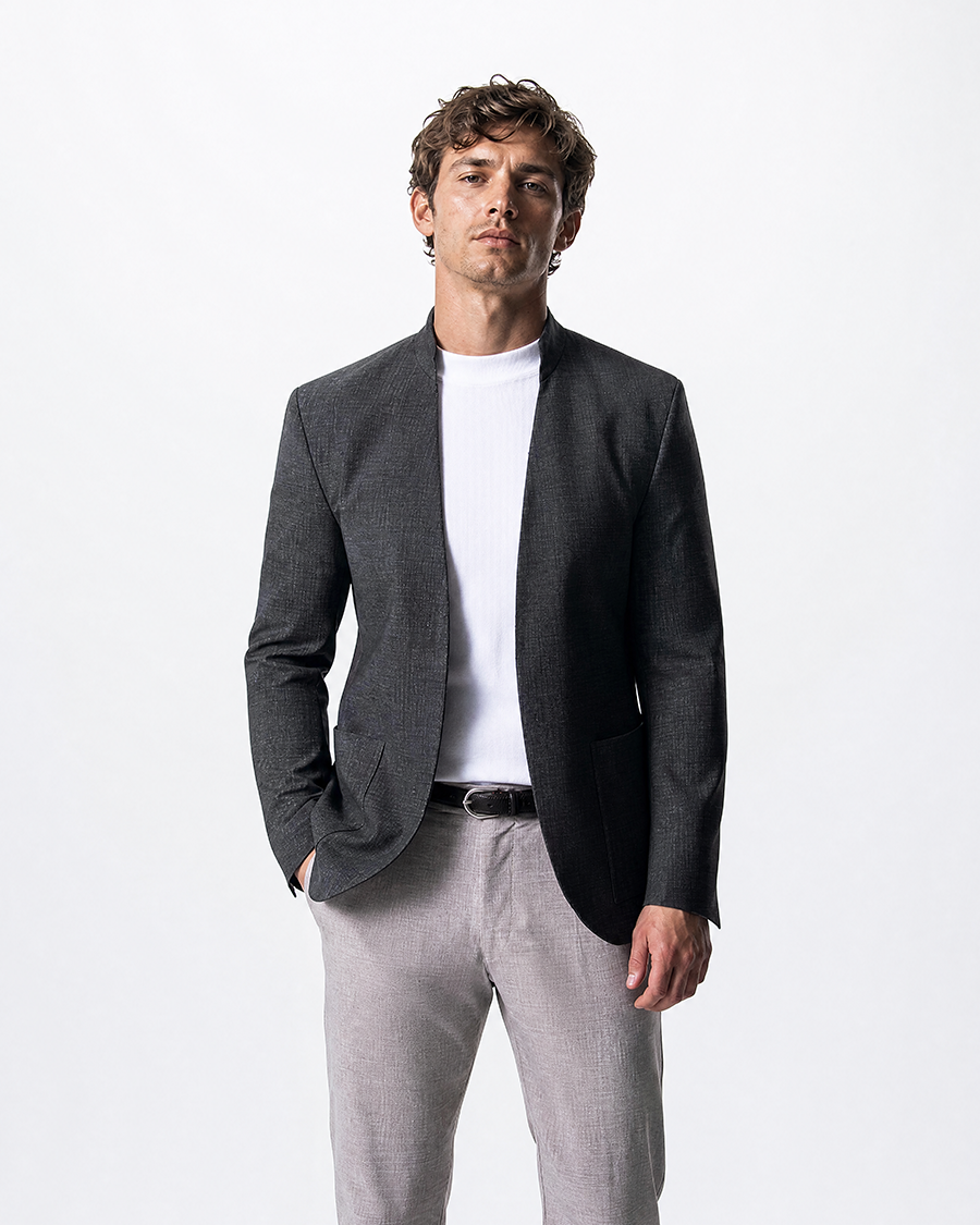 IOS JACKET clean - DARK GREY