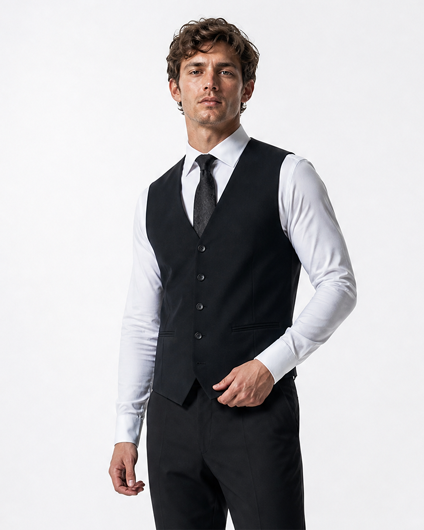 IOS VEST classic - BLACK