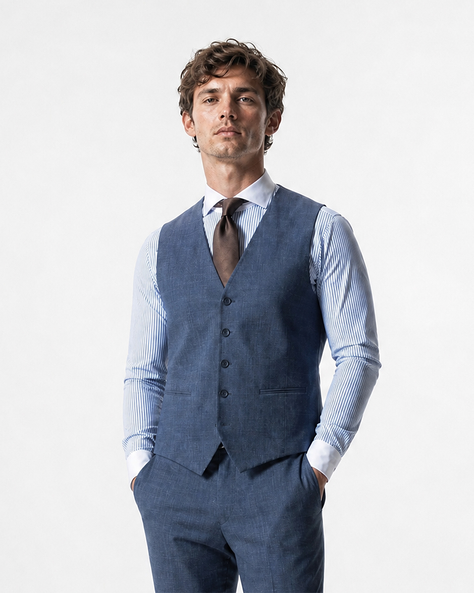 IOS VEST classic - STEEL BLUE