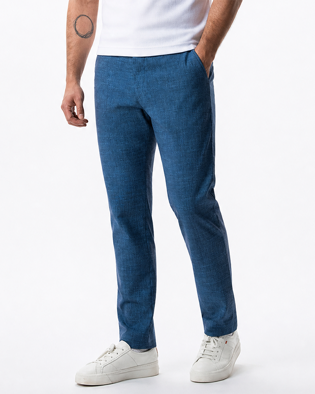IOS PANTS classici - BLU GALASSIA