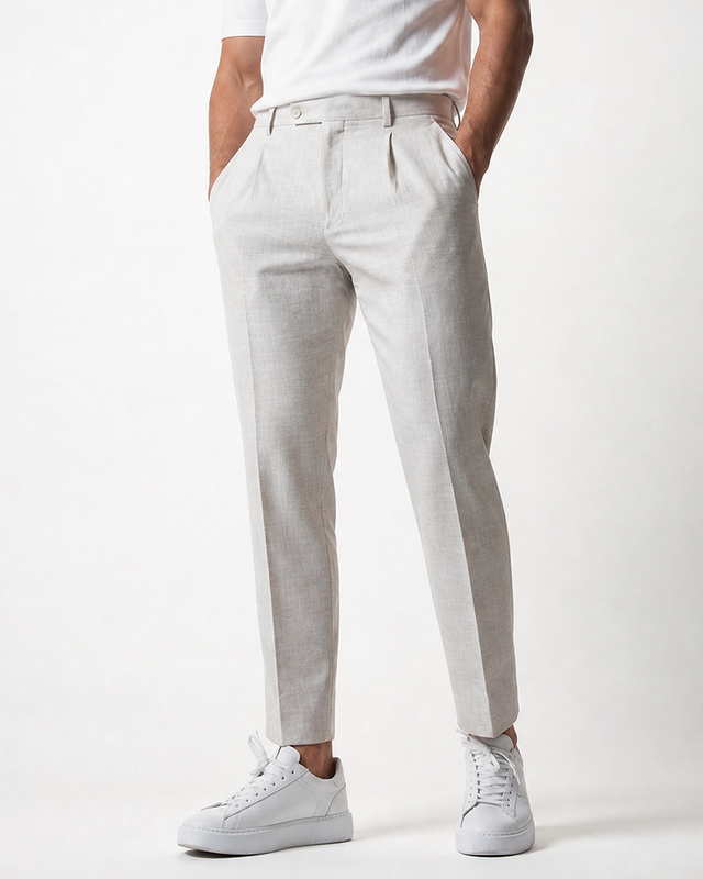 IOS PANTS modern - IVORY