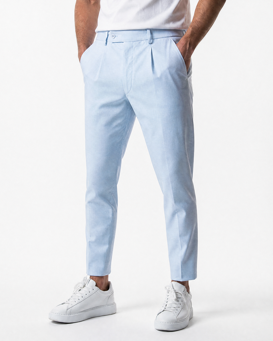 IOS PANTS modern - LIGHT BLUE