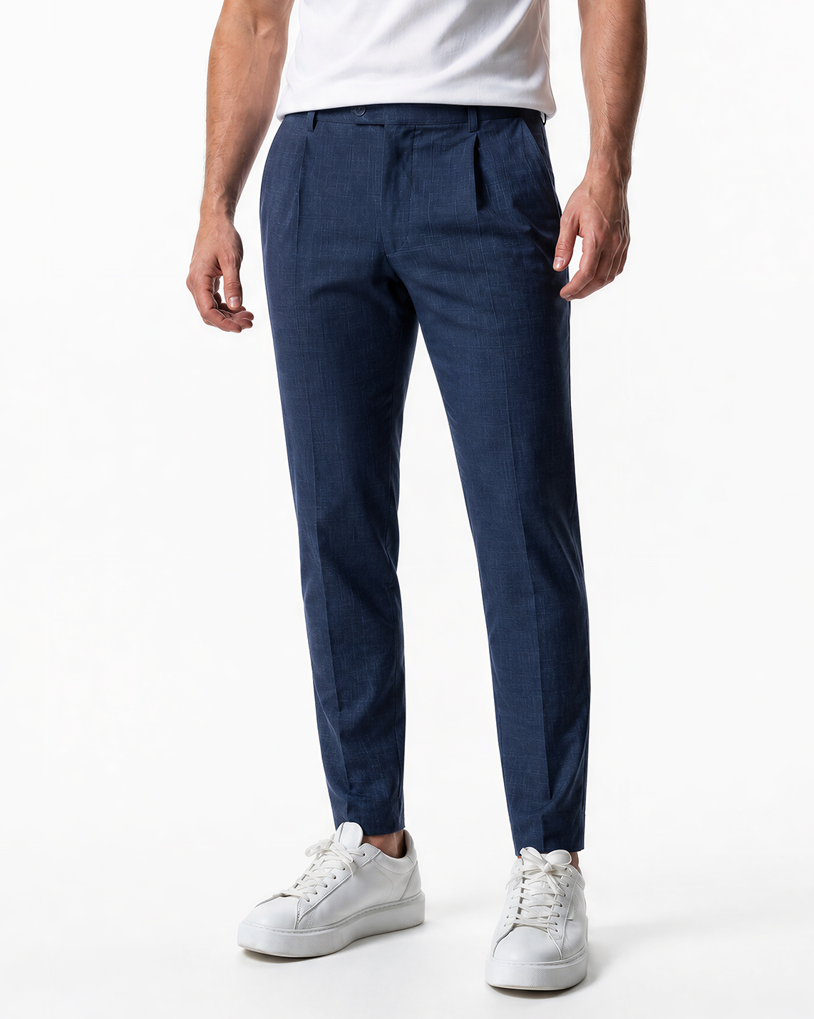 IOS PANTS modern - STEEL BLUE