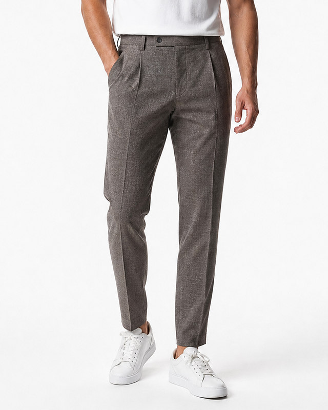 IOS PANTS modern - LIGHT BROWN