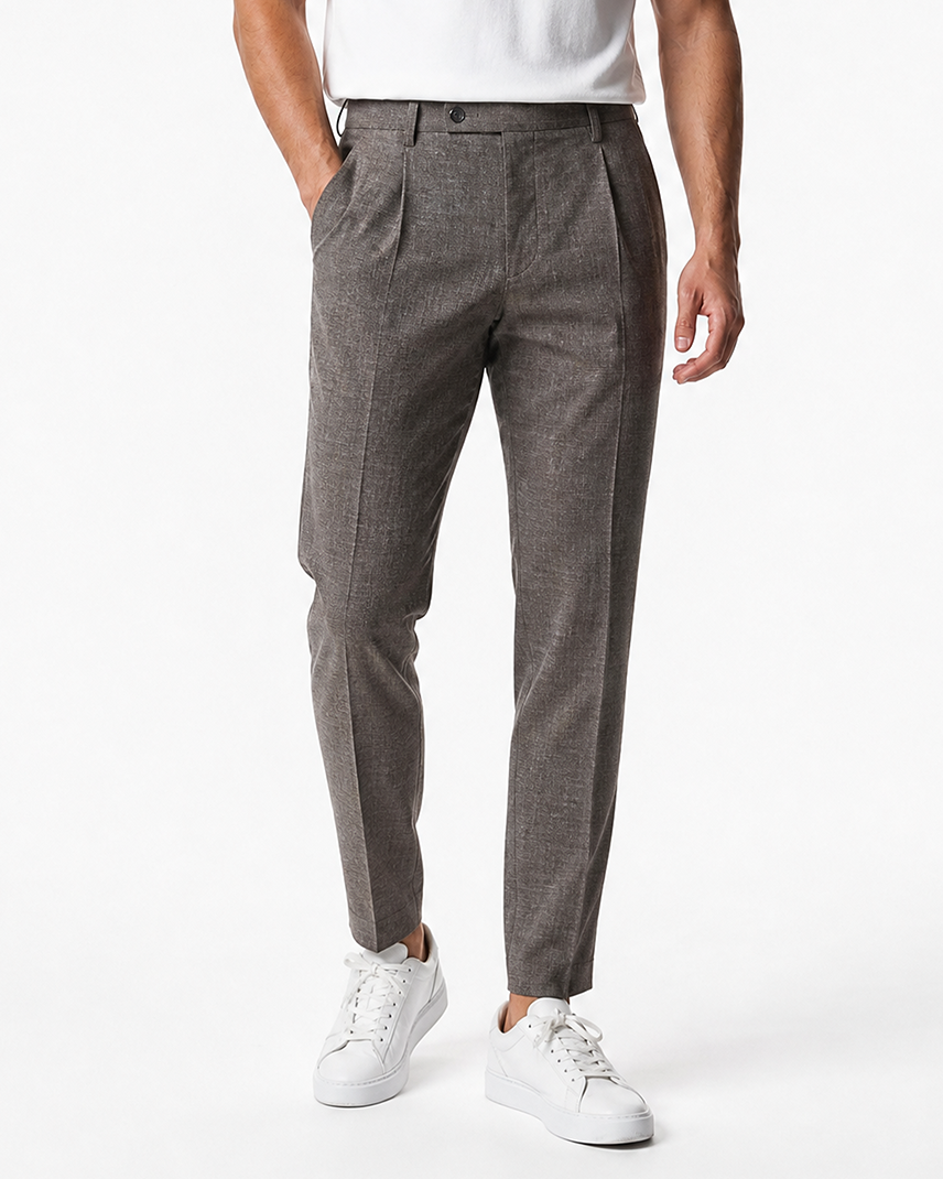 IOS PANTS modern - LIGHT BROWN
