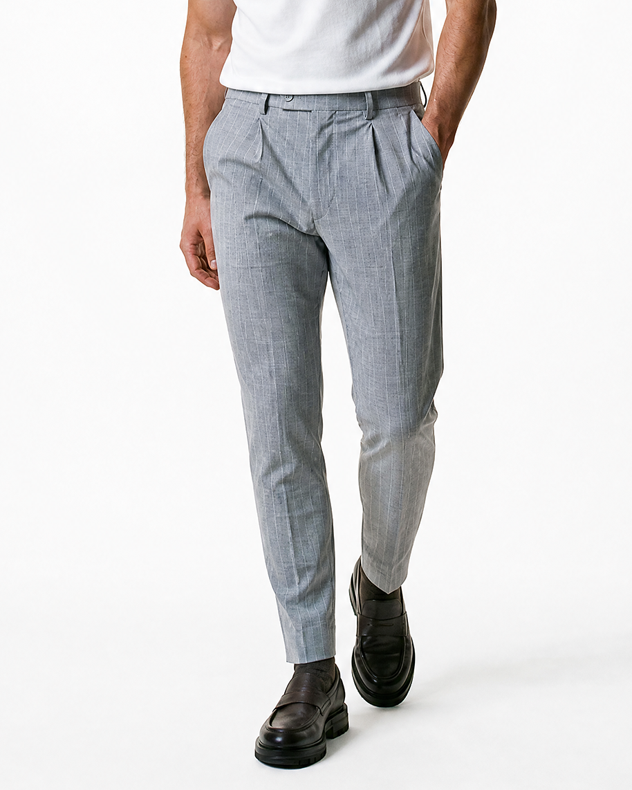 IOS PANTS modern - STONES STRIPE