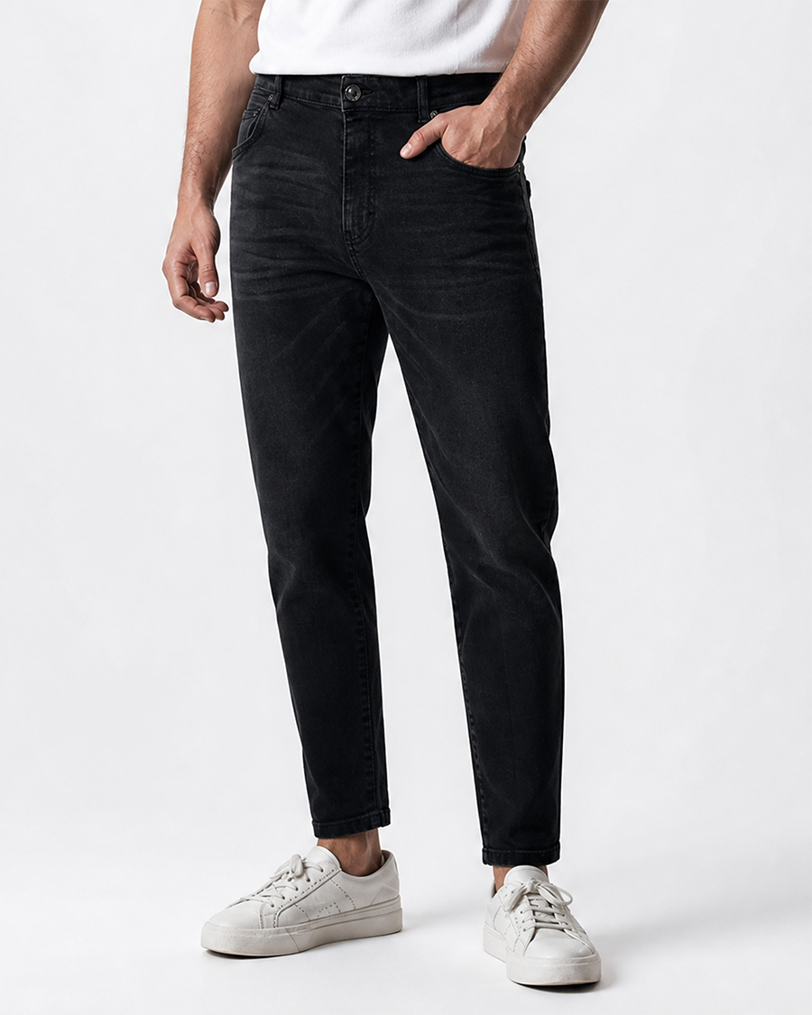 IOS JEANS - DARK GREY USED