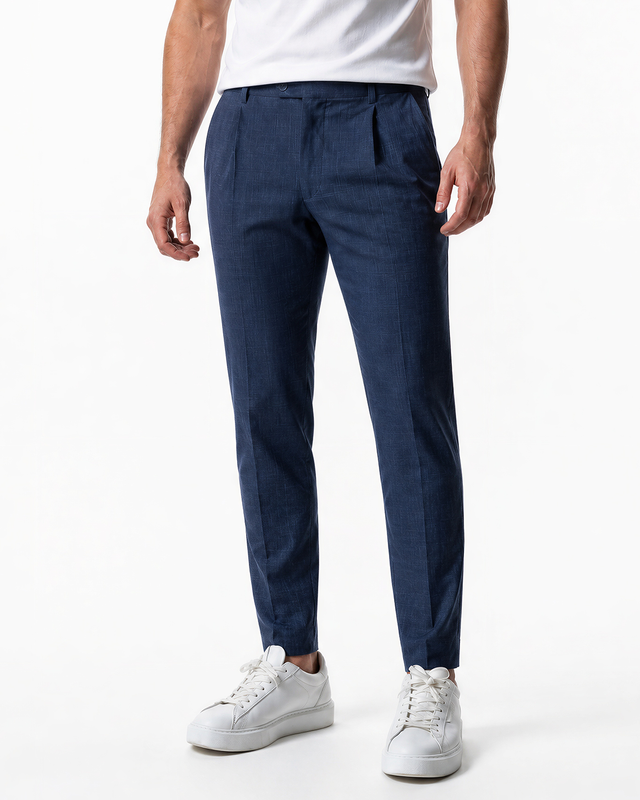 IOS PANTS modern - STEEL BLUE
