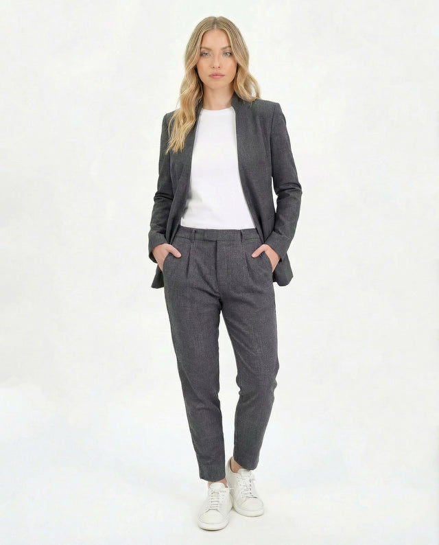 SPODNIE IOS modern - Unisex - CIEMNOSZARE