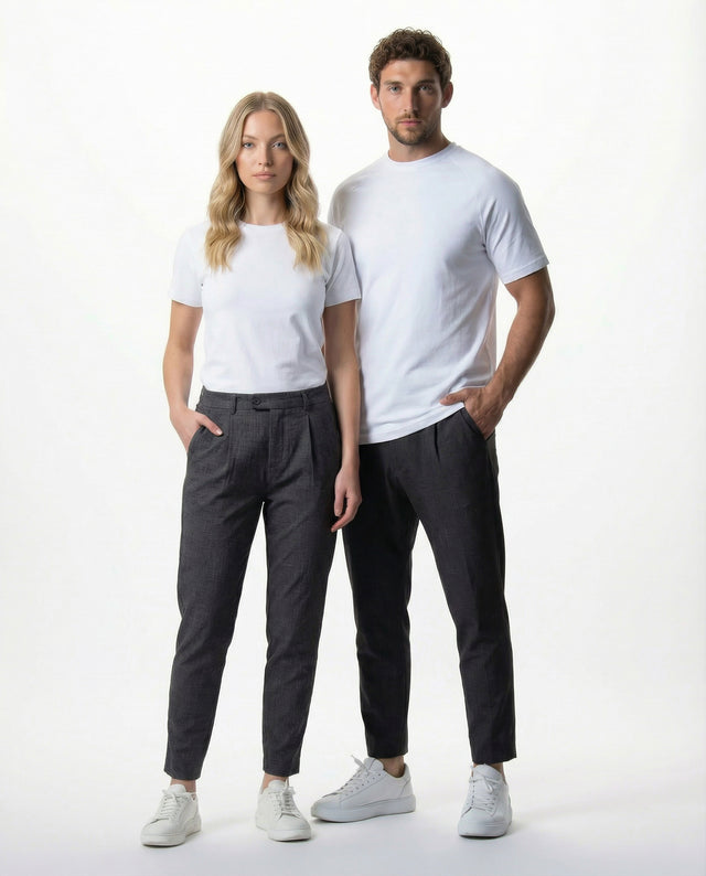 SPODNIE IOS modern - Unisex - CIEMNOSZARE