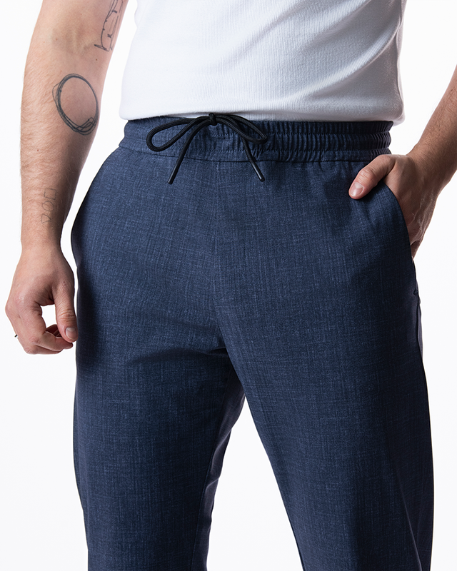 IOS PANTS easy - STEEL BLUE